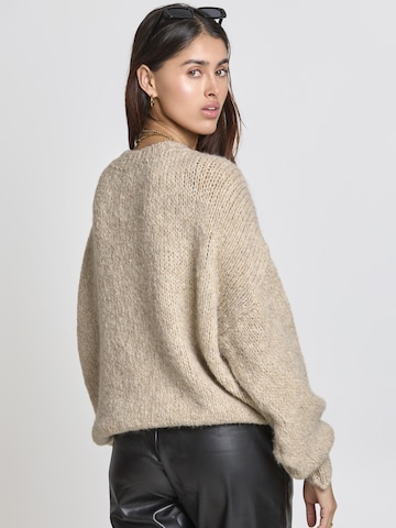 Lilavie Strickpullover ' Peggii ' in Beige