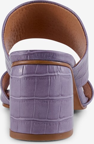 Mule 'RUNA' Shoe The Bear en violet