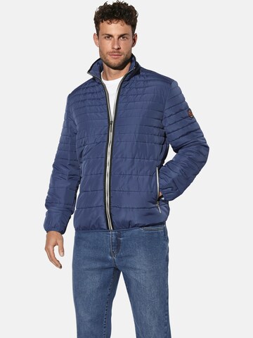 BABISTA Between-Season Jacket in Blue: front