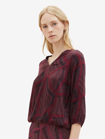 TOM TAILOR Blouse in Red