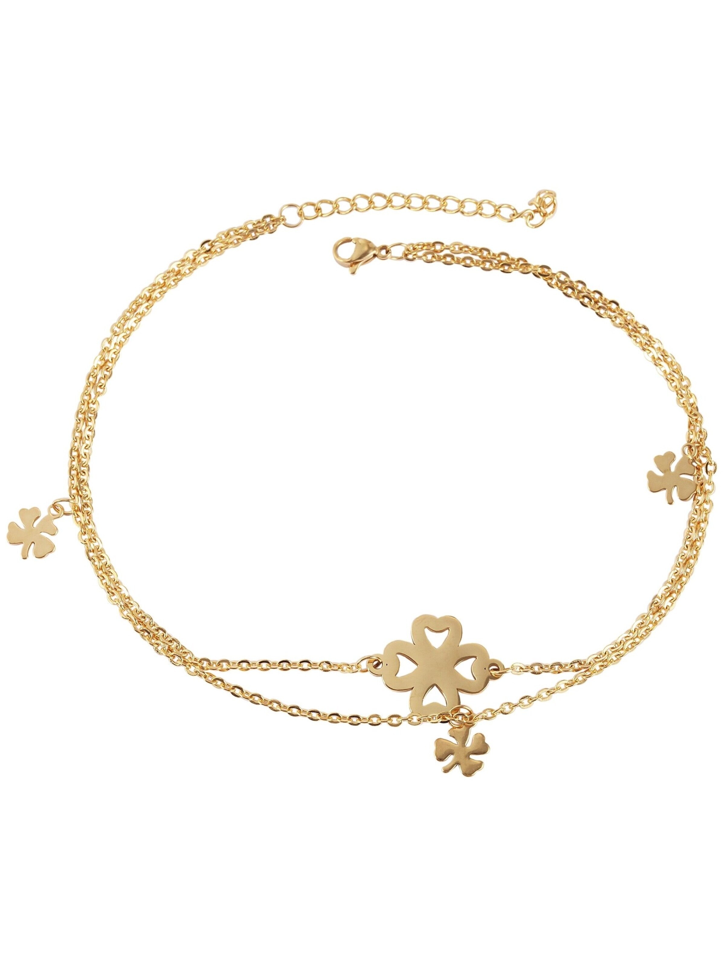 Akzent Foot Jewelry 'Giulia, langlebig' in Gold: front