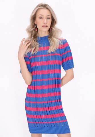 IZIA Neulemekko 'Boho' värissä sininen: etupuoli