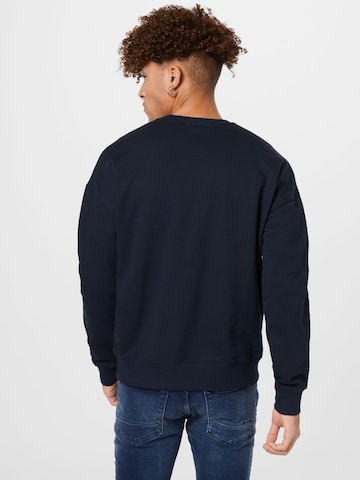 DIESEL - Sweatshirt 'DOVAL' em azul