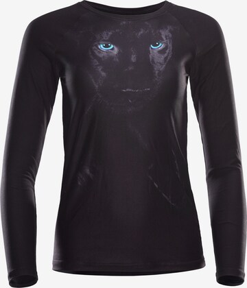 T-shirt fonctionnel 'AET120LS' Winshape en noir : devant