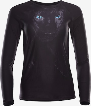 melns Winshape Sporta krekls 'AET120LS': no priekšpuses