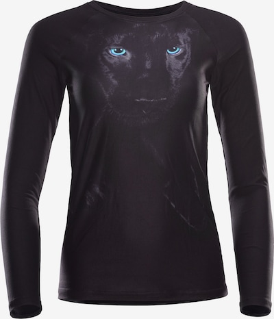 Winshape Sporta krekls 'AET120LS', krāsa - zils / violeti zils / melns, Preces skats
