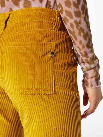 Dondup Flared Pants 'NEW MOLLY' in Yellow