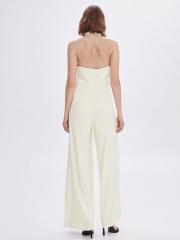 MANGO Jumpsuit 'Cisne' i beige