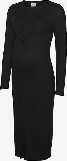 MAMALICIOUS Gebreide jurk 'Brynja' in de kleur Zwart, Productweergave