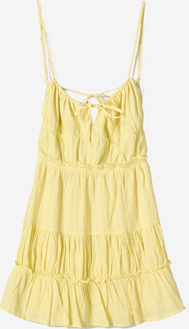 Bershka Kesämekko värissä keltainen: etupuoli