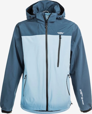 Weather Report Outdoor jacket 'Delton' in Blue: front