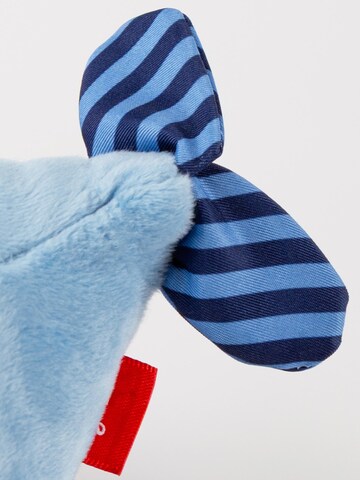 SIGIKID Stuffed animals 'Rassel-Greifling RedStars' in Blue