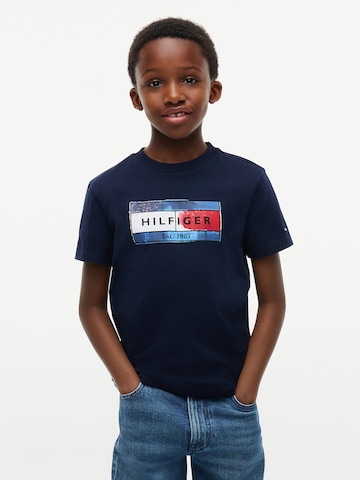 TOMMY HILFIGER T-Shirt in Blau: Vorderseite