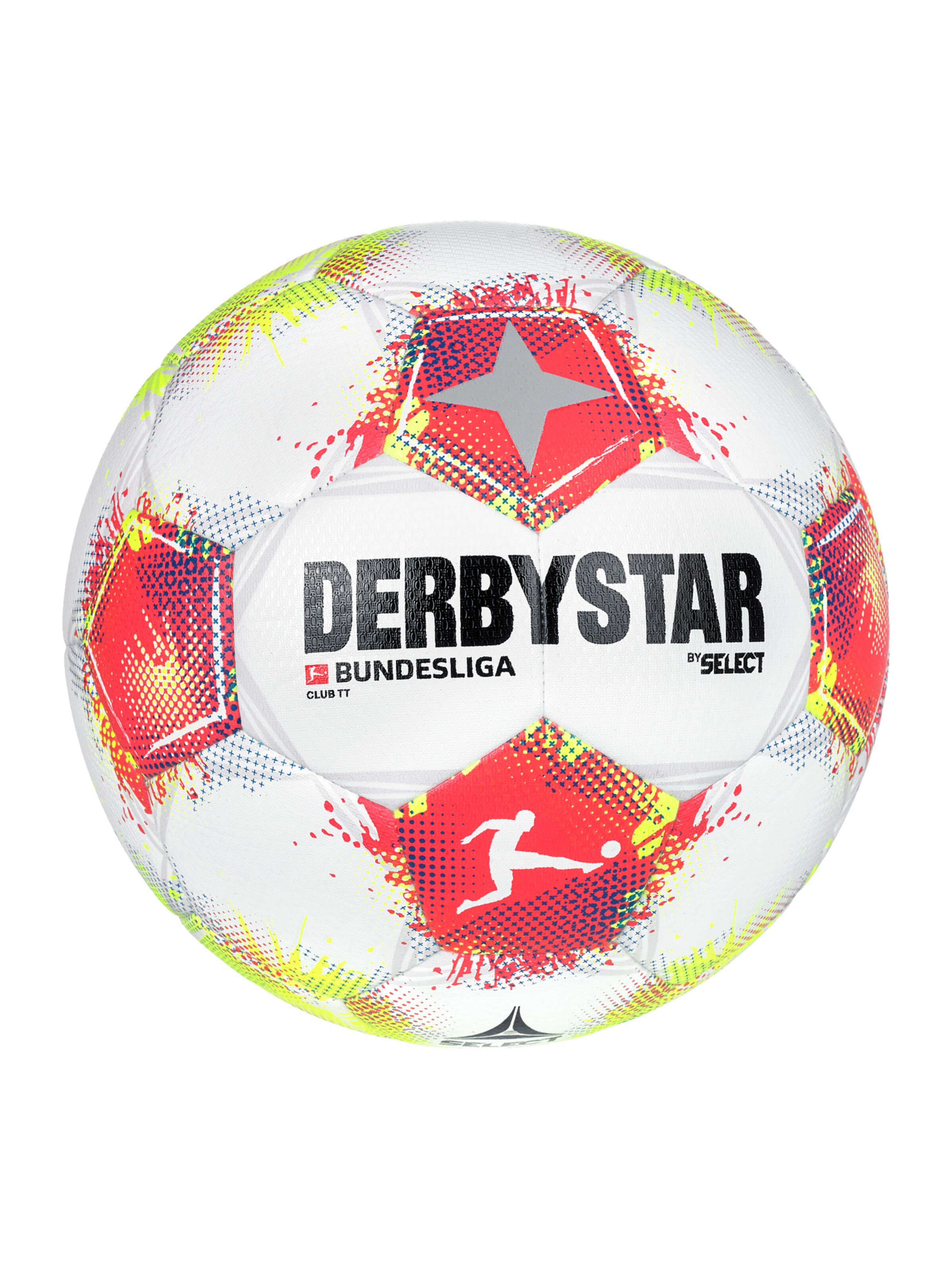 DERBYSTAR Ball 'Bundesliga Club TT v25' in Weiß: Vorderseite
