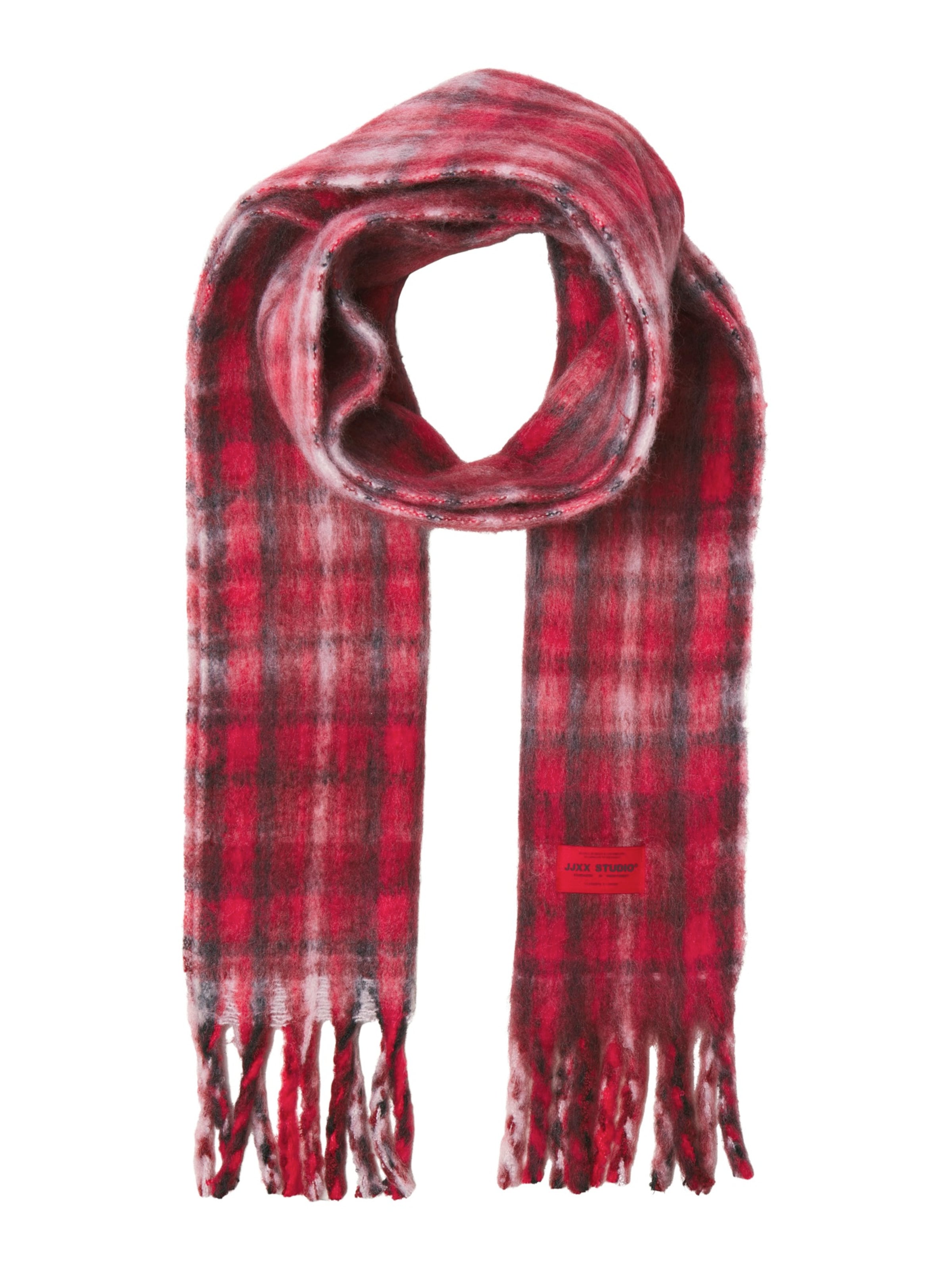 JJXX Šála 'JXLeslie' – červená: přední strana