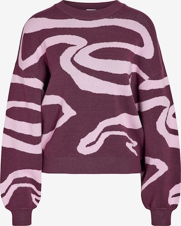 Pull-over Noisy may en violet : devant