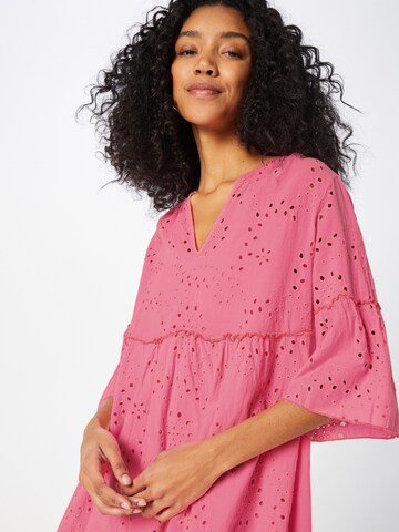 Frieda & Freddies NY Shirt Dress in Pink