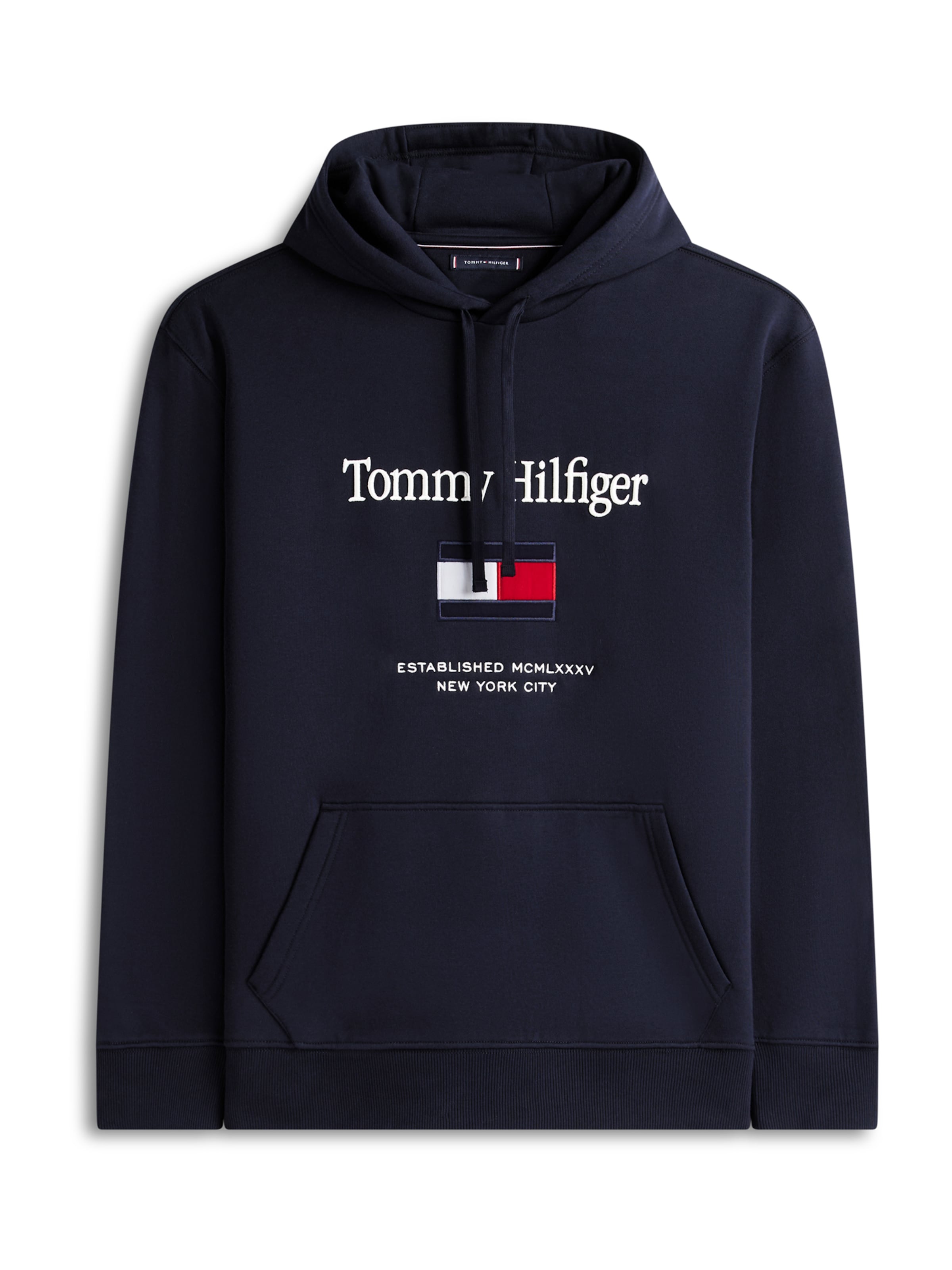 Tommy Hilfiger Big & Tall Μπλούζα φούτερ σε μπλε: μπροστά