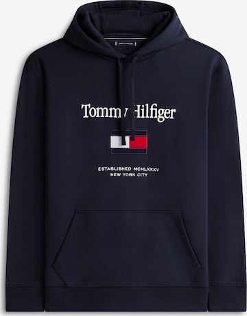 Felpa di Tommy Hilfiger Big & Tall in blu: frontale
