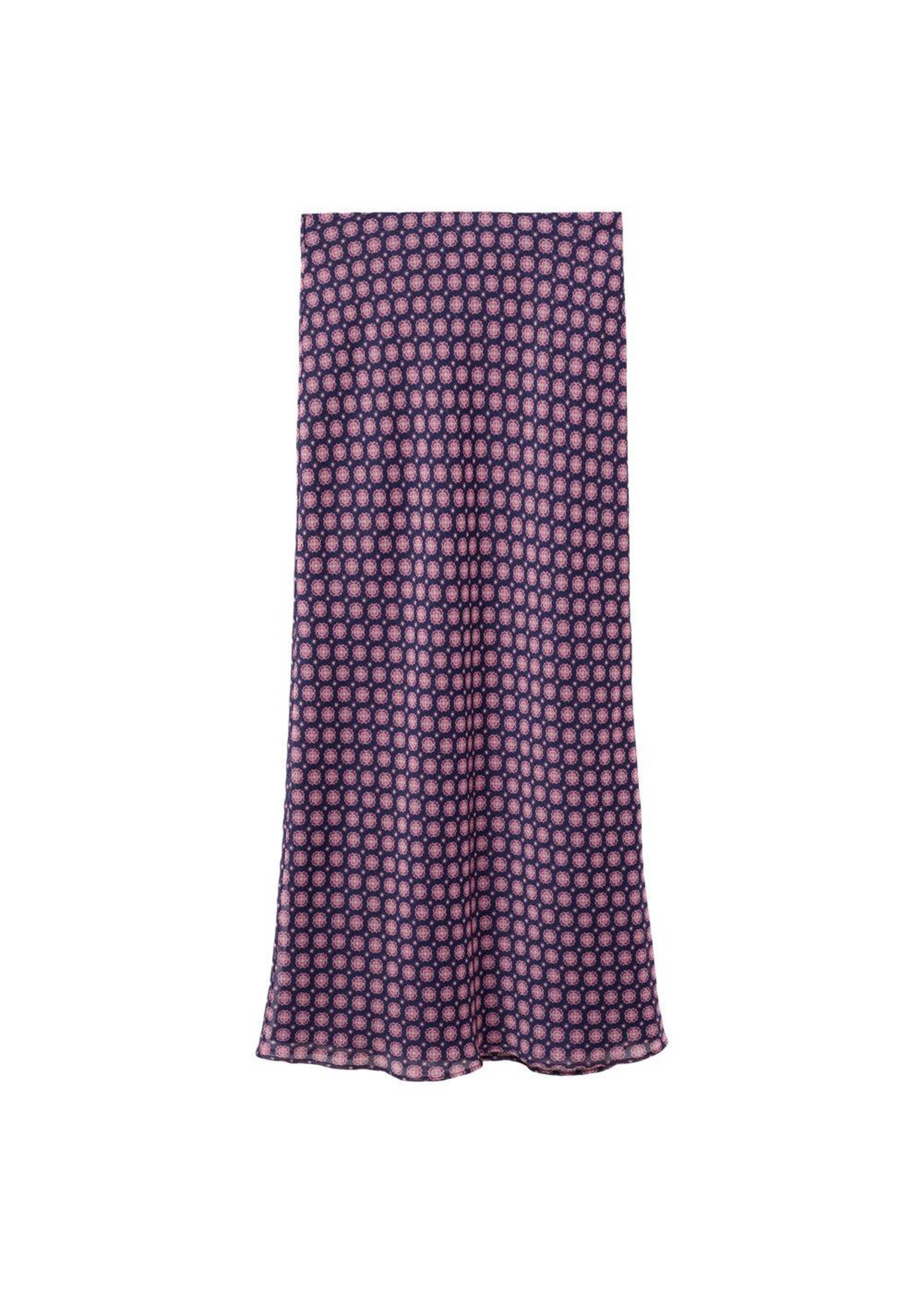 MANGO TEEN Rock 'Chiffy' in Lila: Vorderseite