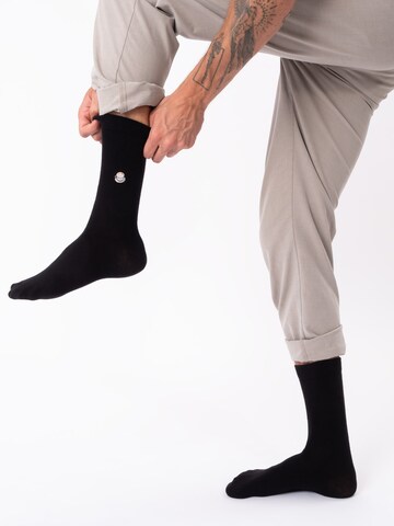 Occulto Socks 'Juno' in Black