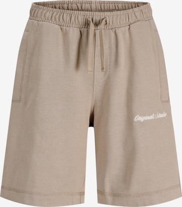 Jack & Jones Junior Regular Pants 'JPSTKARL NORREBRO' in Green: front