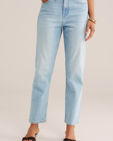 WE Fashion Slimfit Farmer - kék