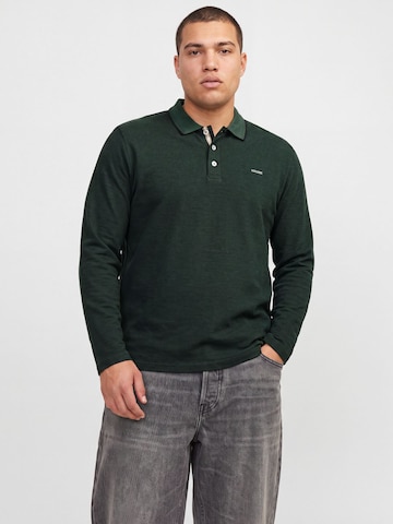 Jack & Jones Plus Poloshirt in Grün: Vorderseite