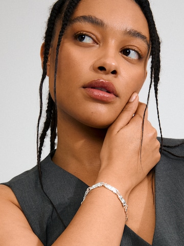 Pilgrim - Pulseira 'Instant' em prata: frente