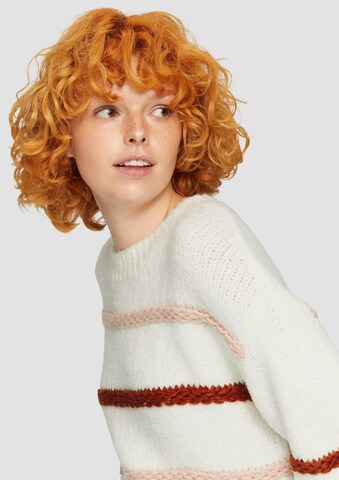 Pull-over QS en beige