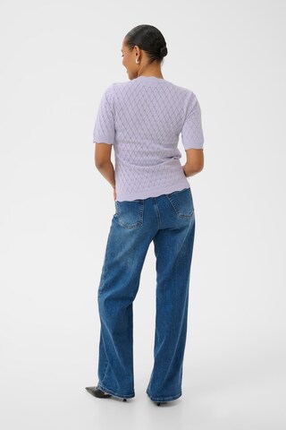 Kaffe Sweater in Purple
