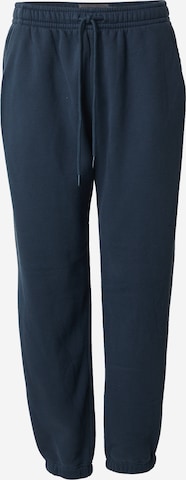 Abercrombie & FitchTapered Hlače 'ESSENTIAL' - plava boja: prednji dio