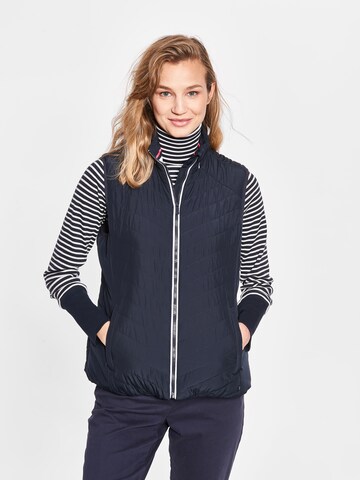 Sea Ranch Bodywarmer 'Savannah' in Blauw: voorkant