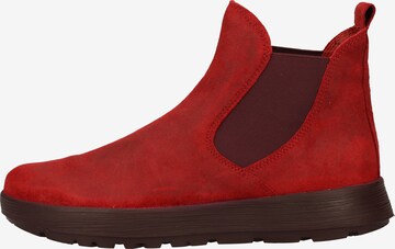 THINK! Chelsea Boots in Red