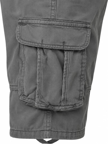 INDICODE - regular Pantalón cargo en gris