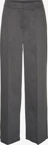 VERO MODA Pleated Pants 'BEATE' in Grey: front