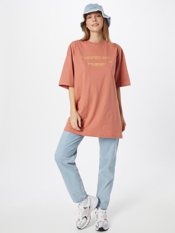 Public Desire Oversized Shirt in Orange