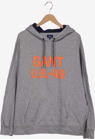 GANT Sweatshirt & Zip-Up Hoodie in XXXL in Grey: front