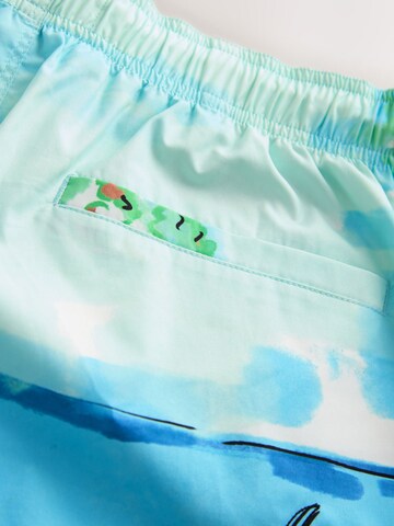 Next Badeshorts in Blau