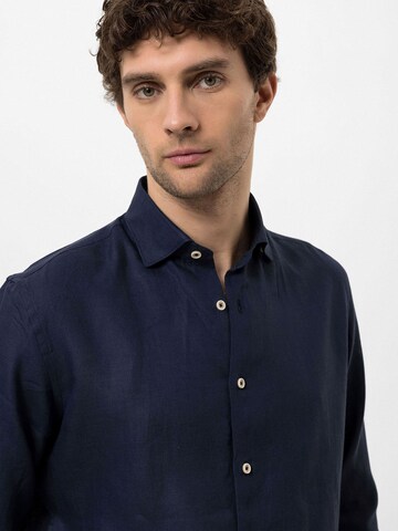 Antioch Regular fit Button Up Shirt in Blue
