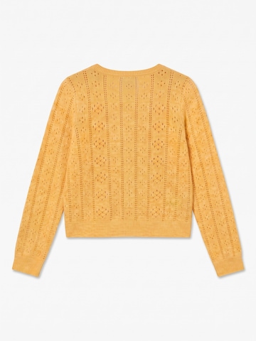 Cardigan 'AWRie' VERO MODA en jaune