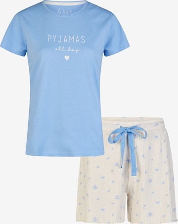 By Louise Pajama in Blue: front