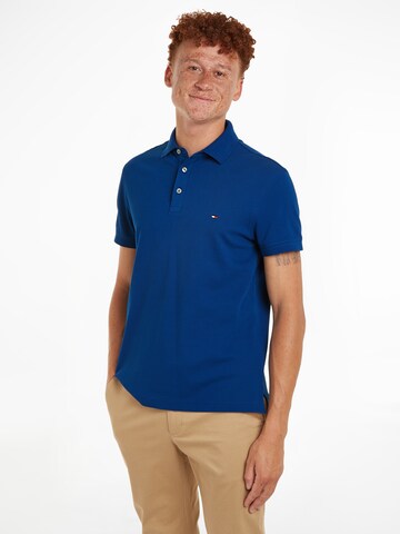 TOMMY HILFIGER - Camisa em azul: frente