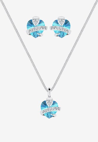 ELLI Jewelry Set 'Herz' in Blue