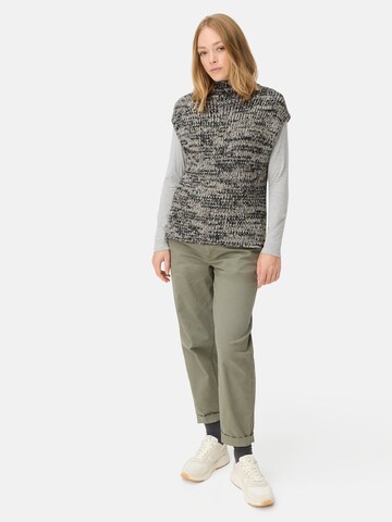 CAMEL ACTIVE Strickpullunder mit Stehkragen in Grau