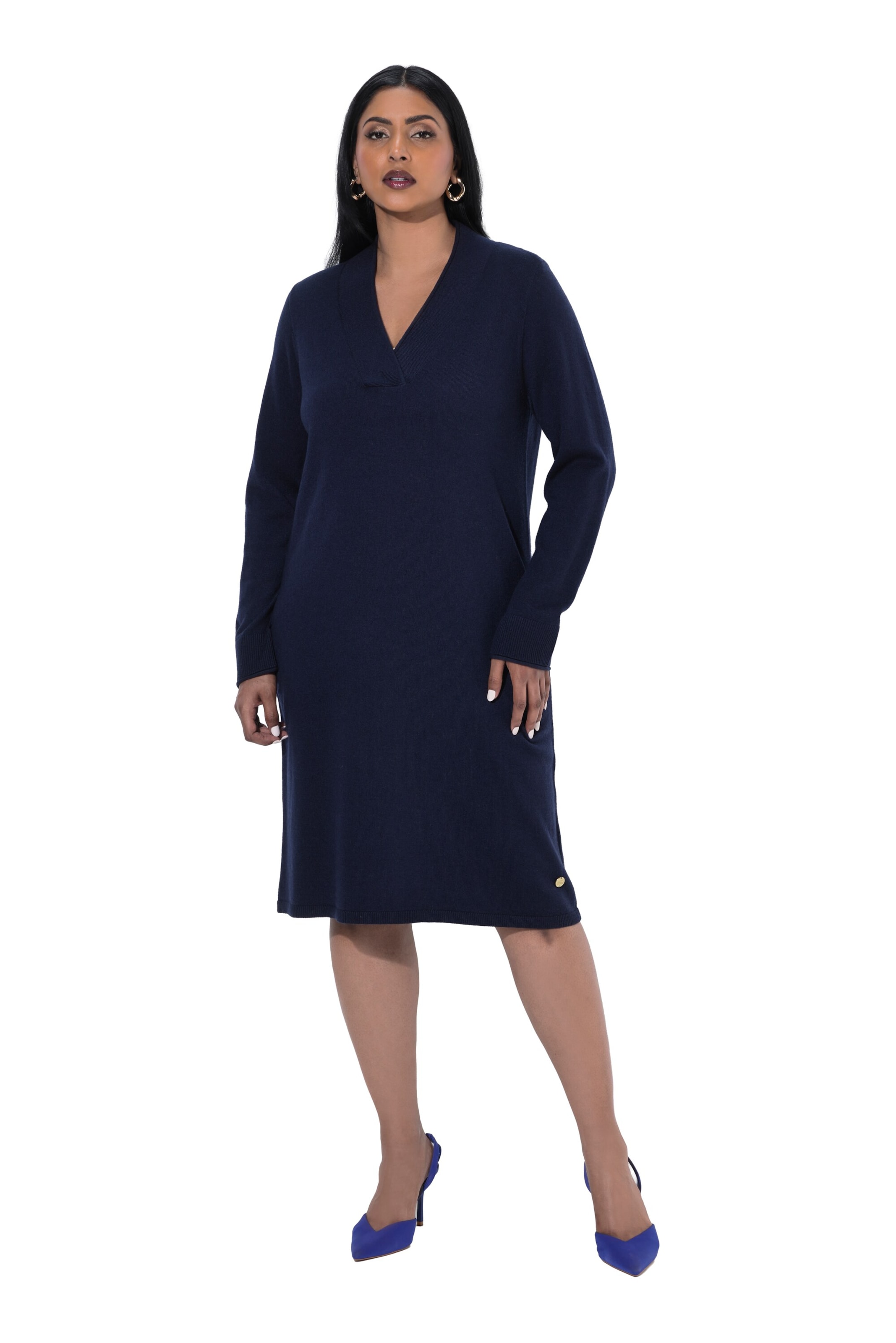 Ulla Popken Kleid in Blau