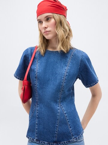 MSCH COPENHAGEN Футболка 'MSCHTurig Alena' в Синий