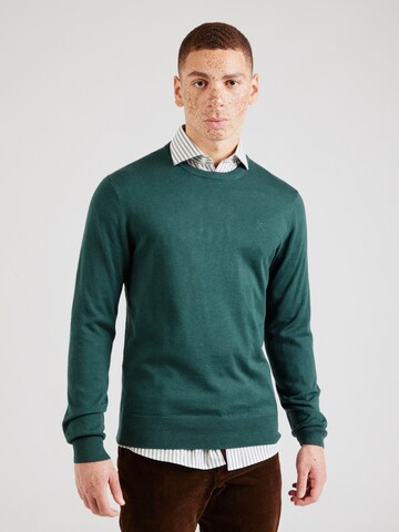 Pull-over Hackett London en vert : devant
