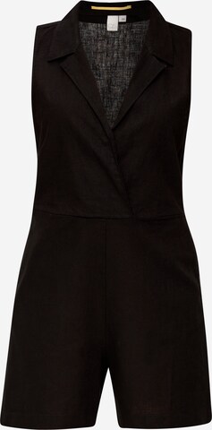 QS Jumpsuit in Black: front