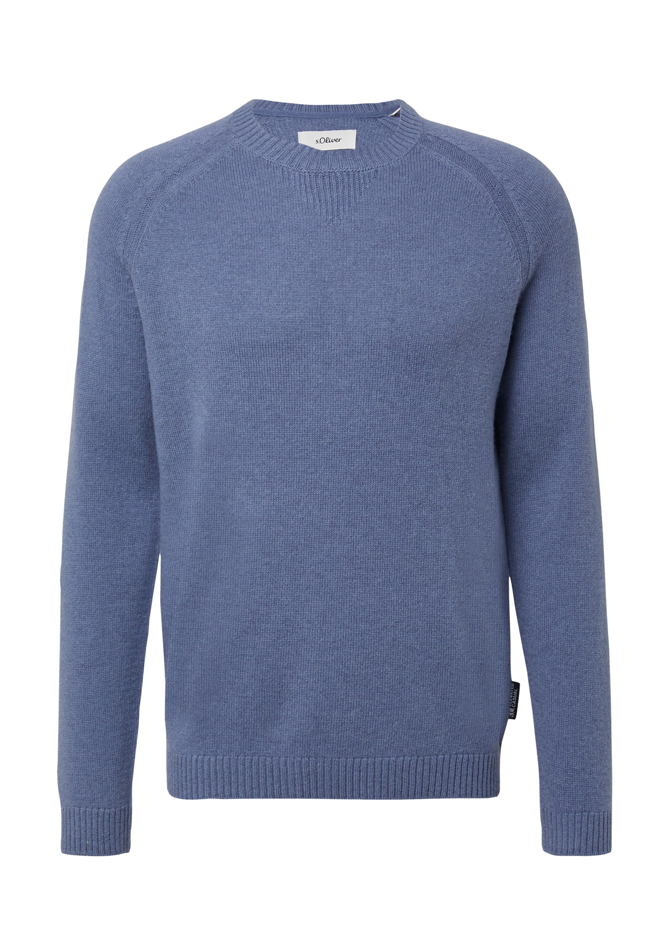 s.Oliver Pullover in Blau: Vorderseite
